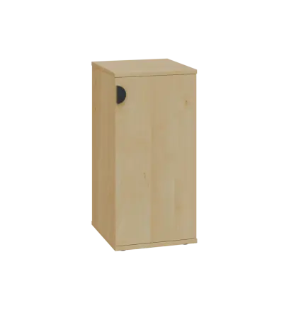 TN 2 - 3D kancelářská skříň, 1-dveřová, pravá, 750x360x400, javor horský